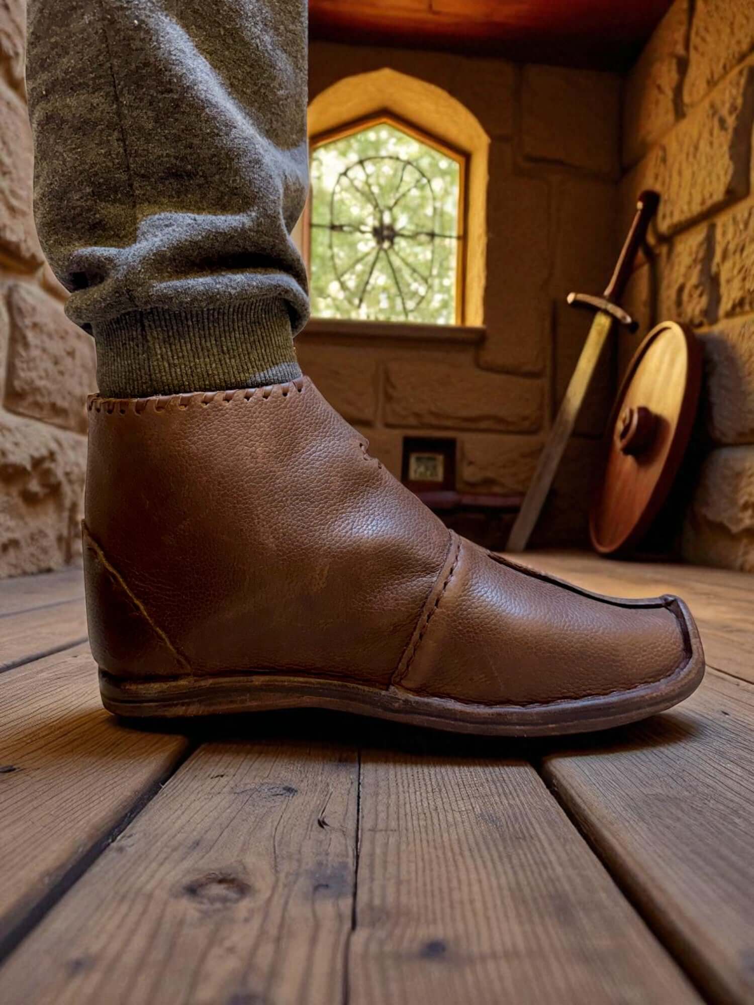 Renaissance Leather Shoes made from 6