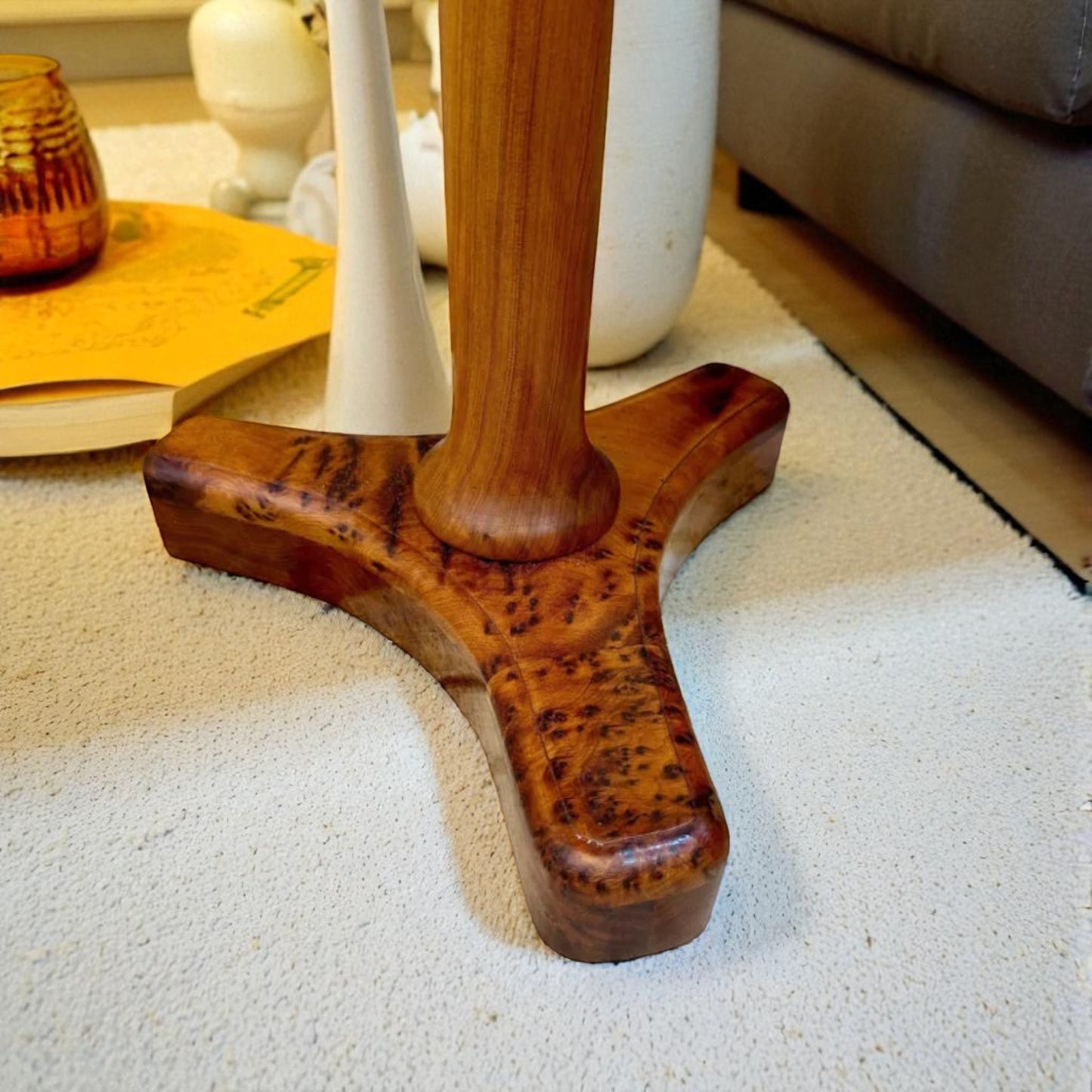 Round Coffee Table made from