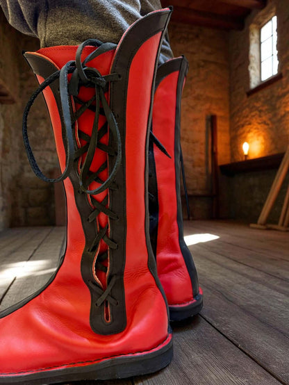 Viking Leather Boots made from 6