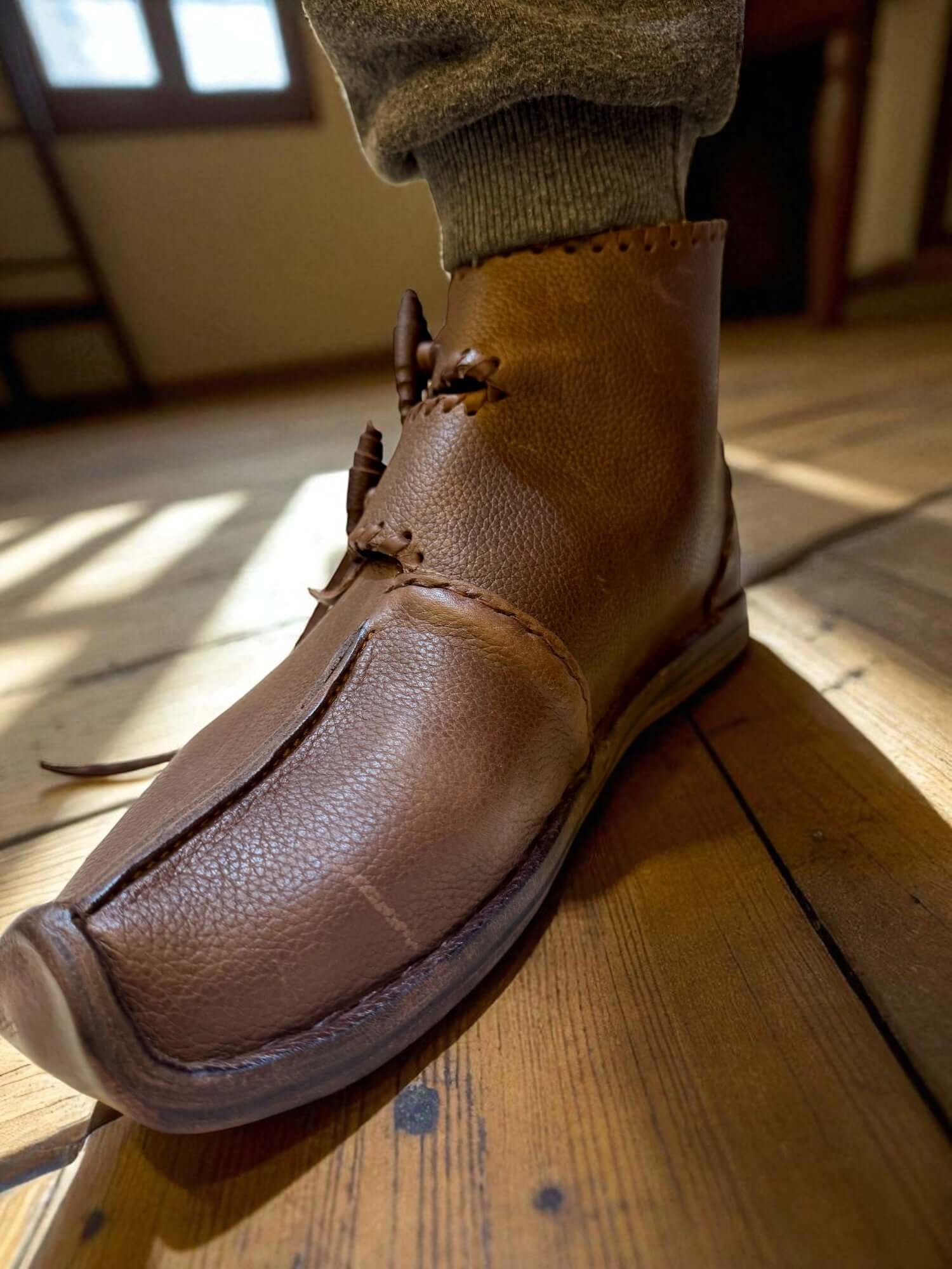 Renaissance Leather Shoes made from 6