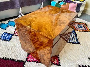 Big jewellery Box burl thuya Box organizer With Key - AtlasMuse
