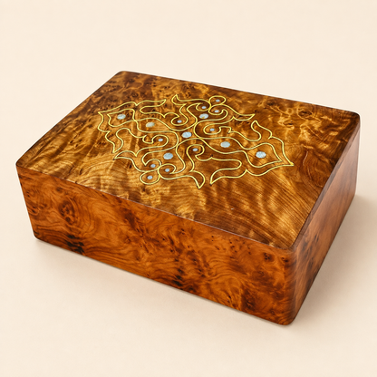 Small Thuya Wood Box