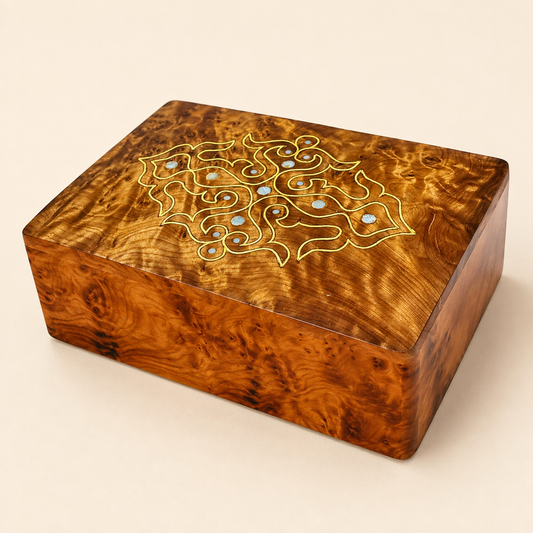 Small Thuya Wood Box