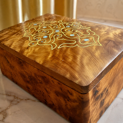 Small Thuya Wood Box – additional view 5