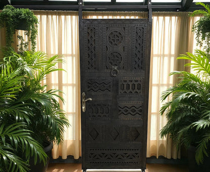 Carved Wood Door