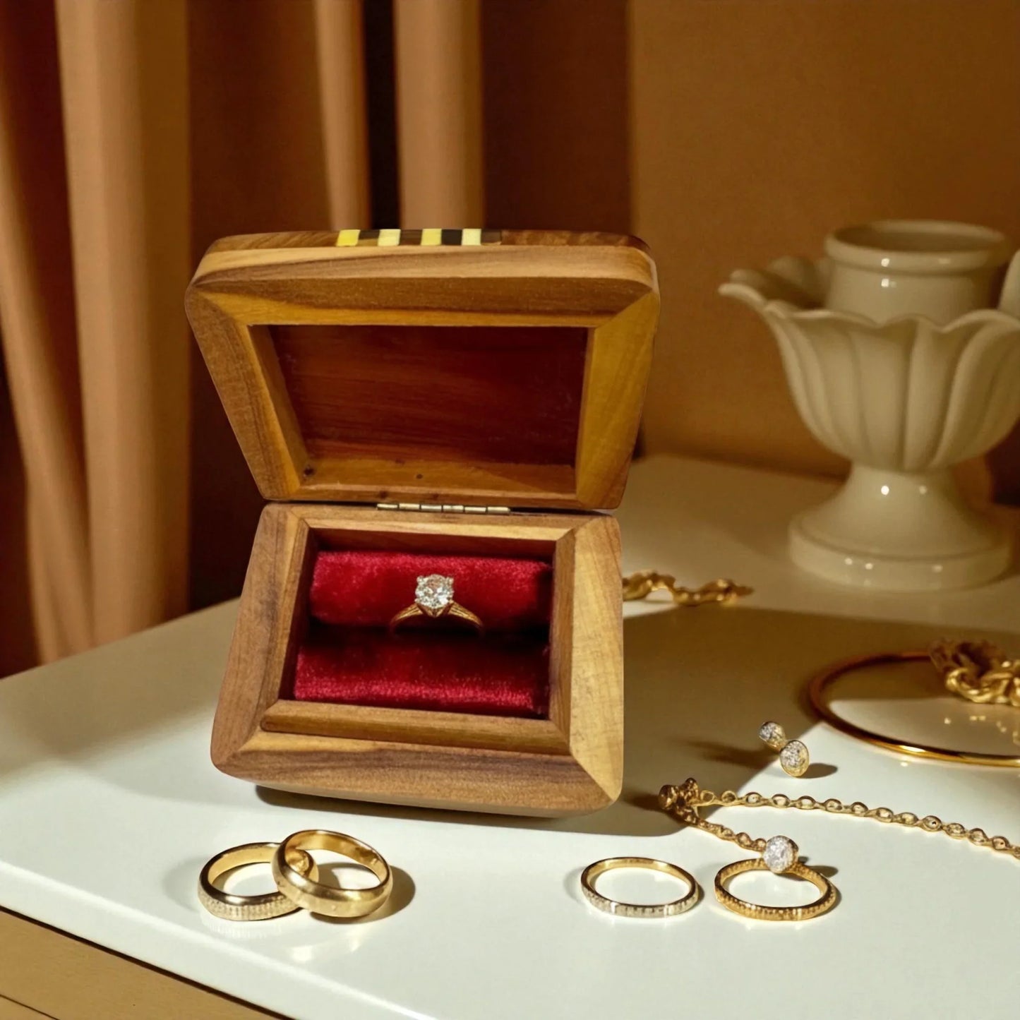 Moroccan Thuya Wood (Set of 4) made from