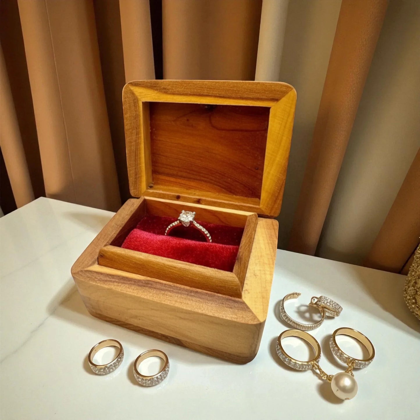 Moroccan Thuya Wood (Set of 4) made from