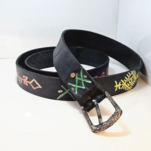Genuine Leather Belts - AtlasMuseCrafts
