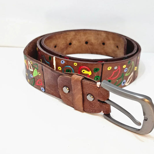 Hand-Painted Belts - AtlasMuseCrafts