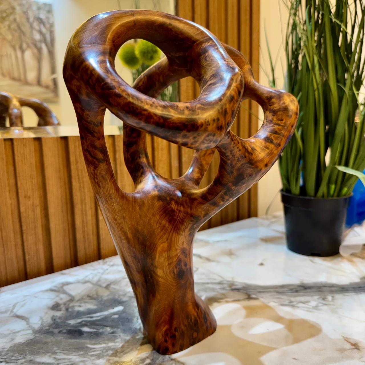 Handcrafted Curved Wood