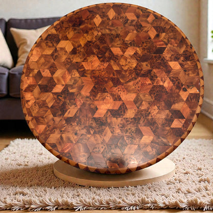Round Coffee Table made from