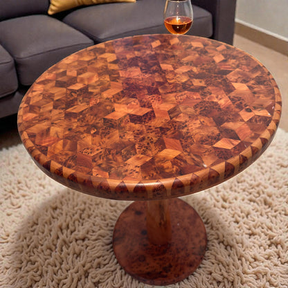Round Coffee Table made from