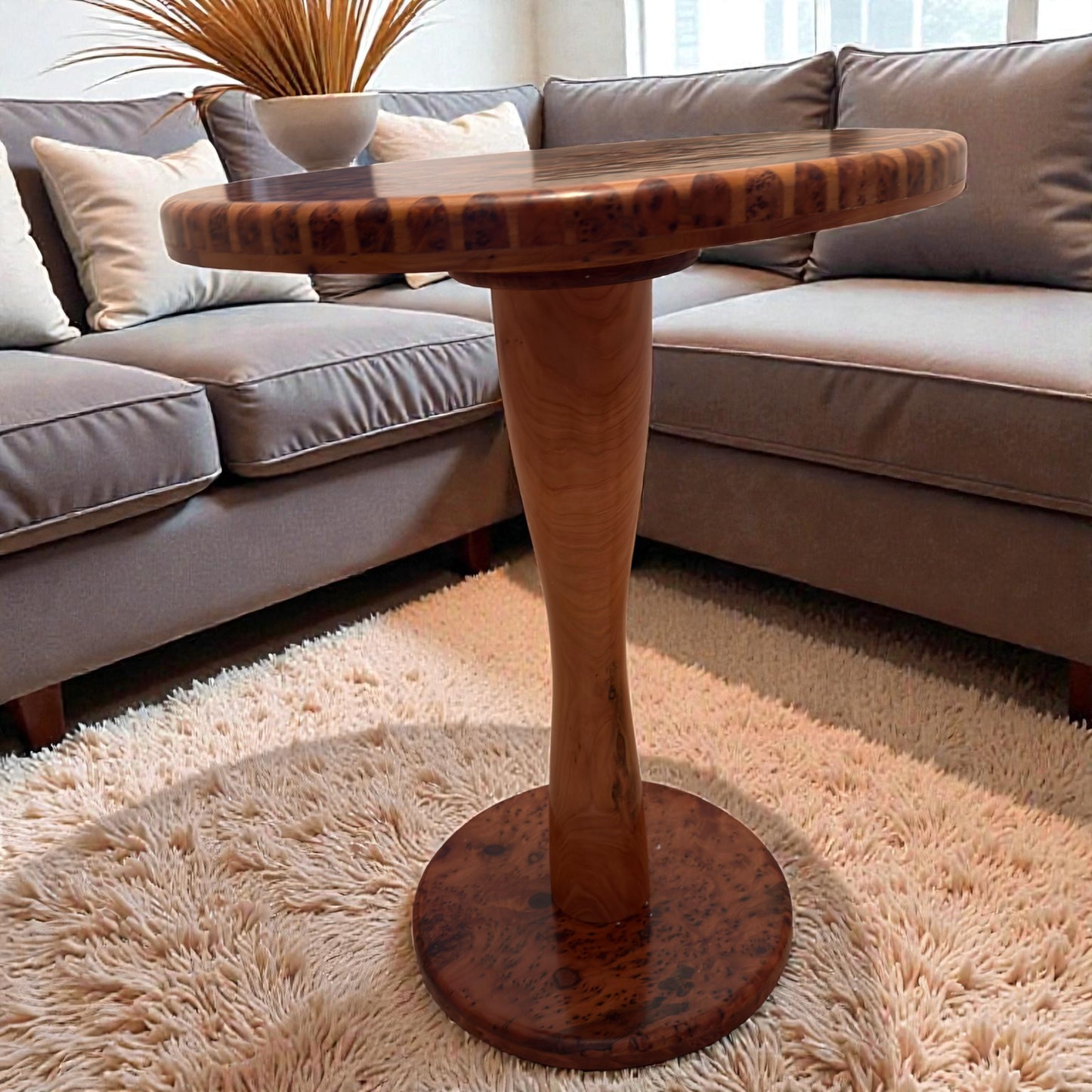 Round Coffee Table made from