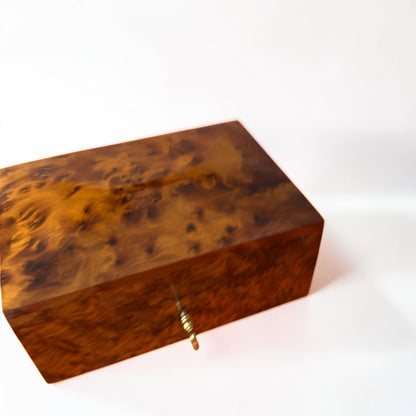 Thuya Burl Wood Jewelry Box