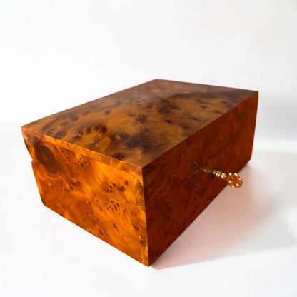 Thuya Burl Wood Jewelry Box