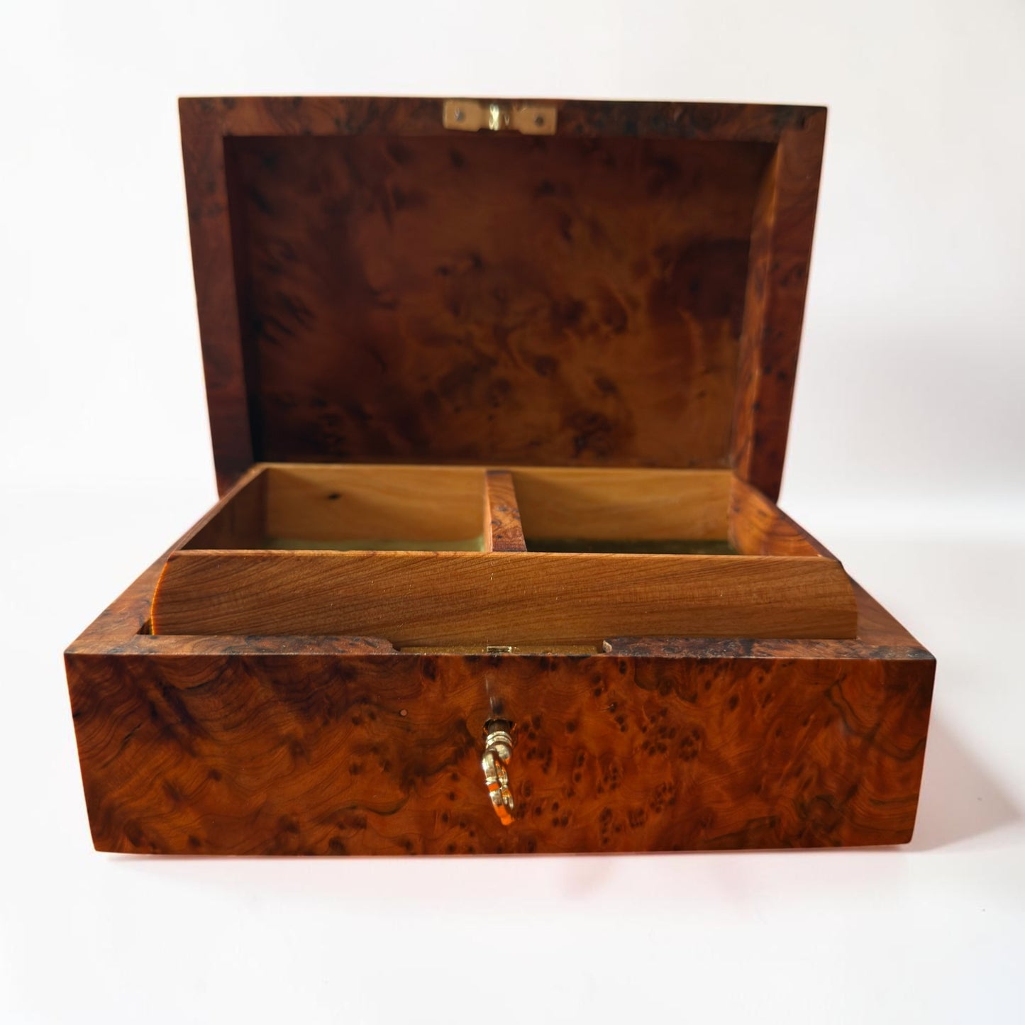 Thuya Burl Wood Jewelry Box
