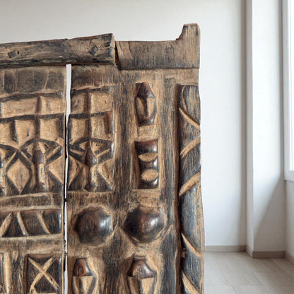 Carved Wood Door