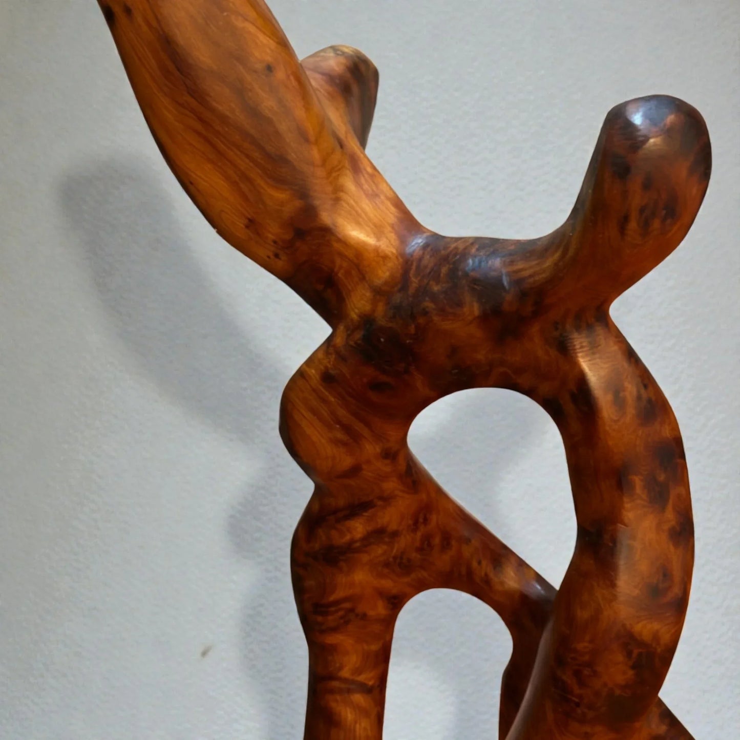 Modern Wood Sculpture made from