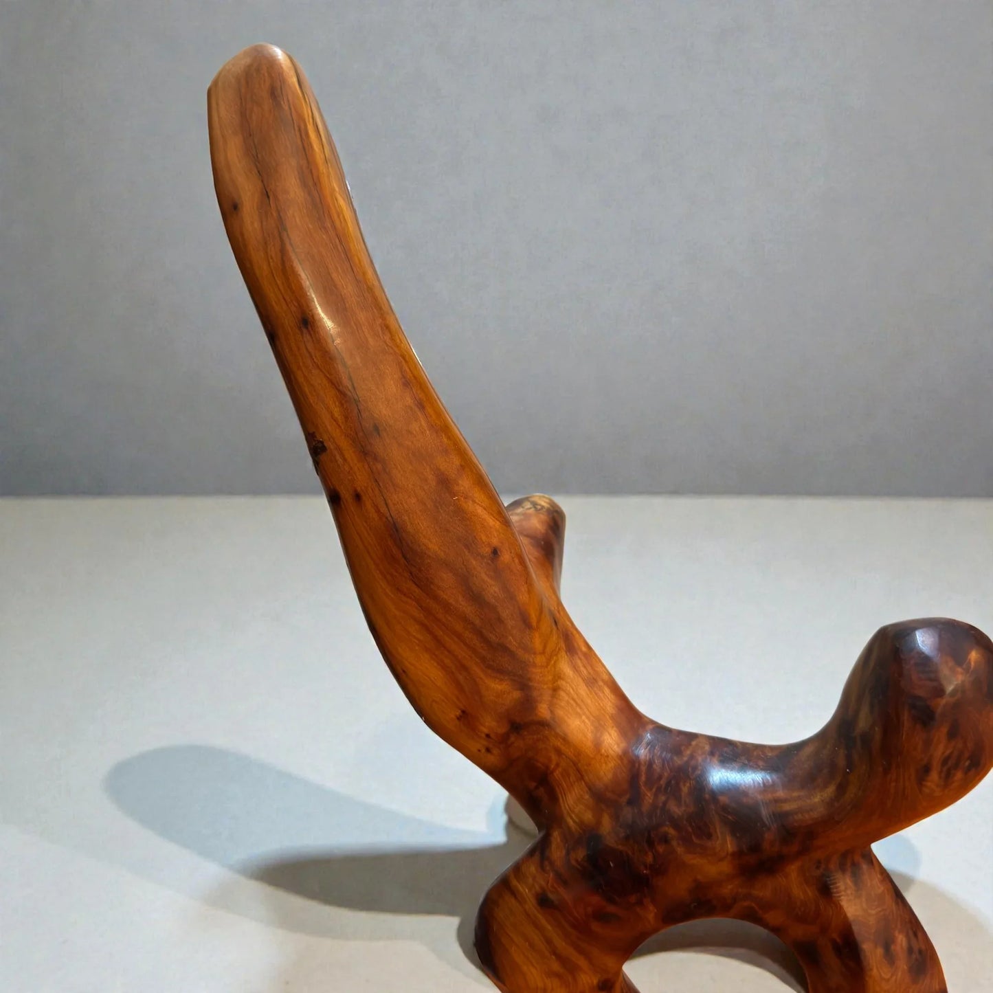 Modern Wood Sculpture made from