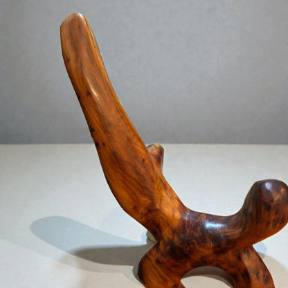 Modern Wood Sculpture made from
