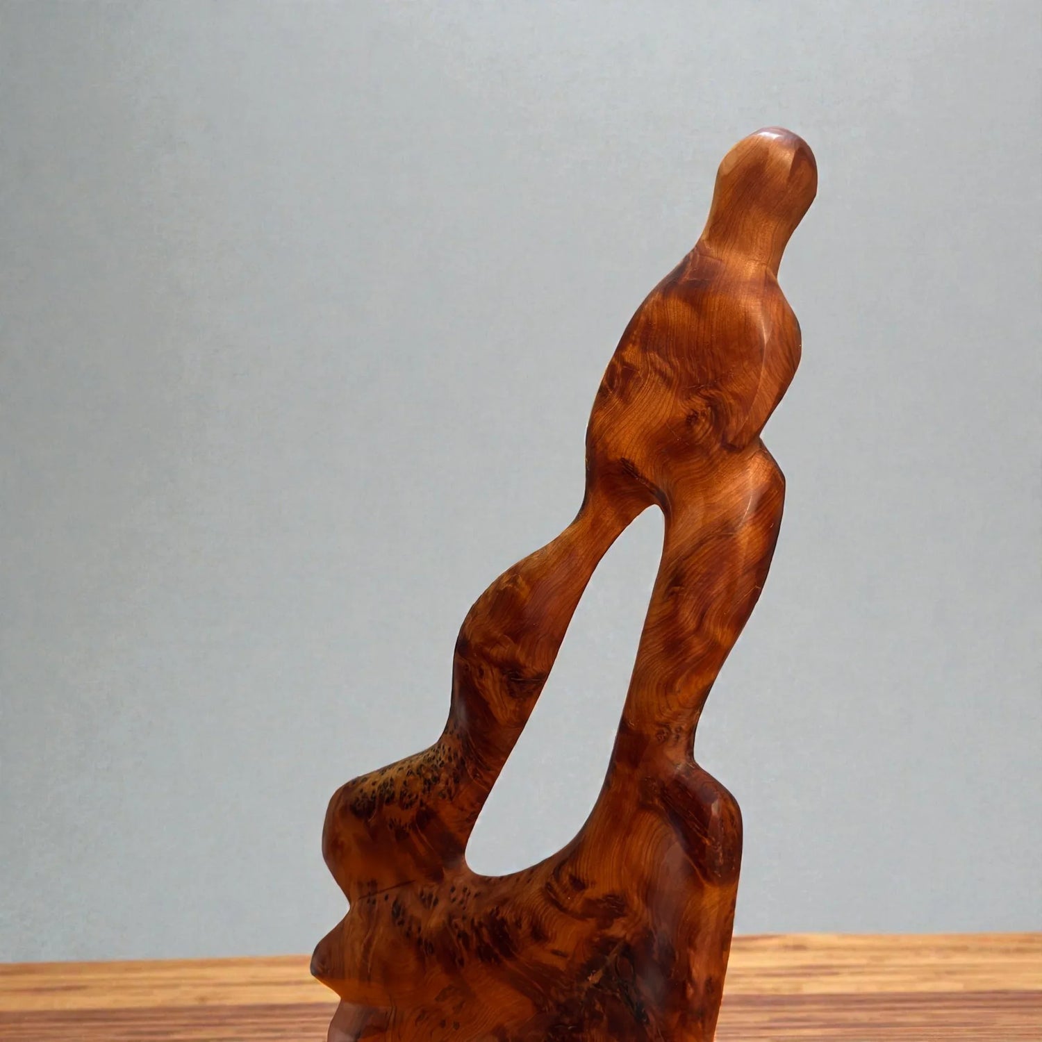 Wood Sculpture Decor made from
