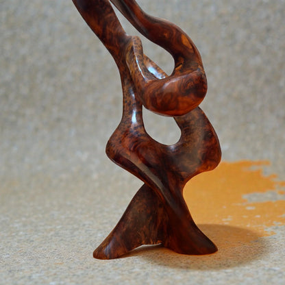 Sculpture From Wood made from