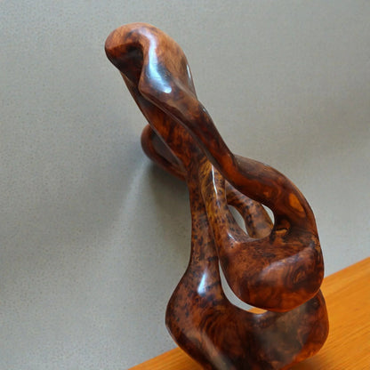 Sculpture From Wood made from