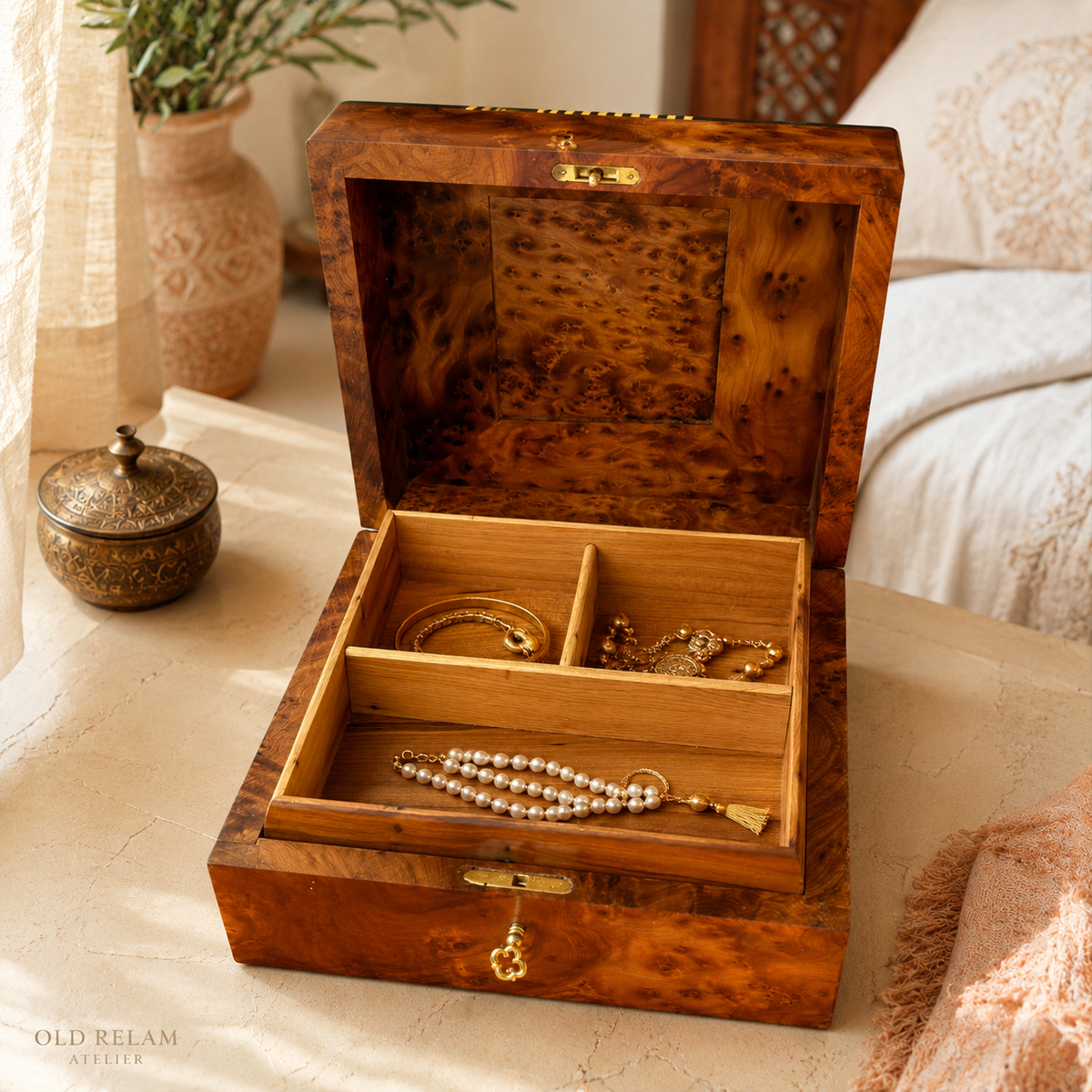 Royal Wooden Jewelry Box – additional view 6