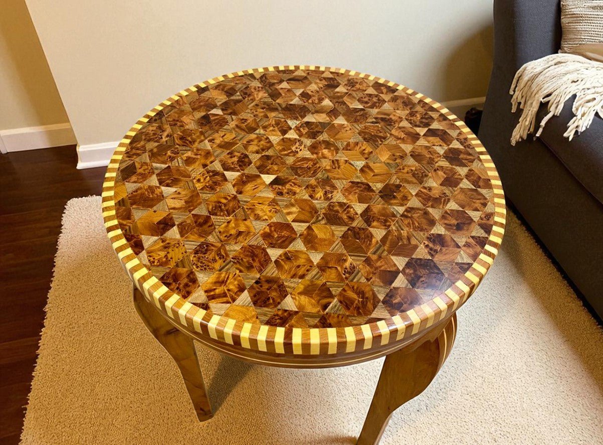 Handmade Wooden Coffee Table made from