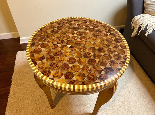 Handmade Wooden Coffee Table made from