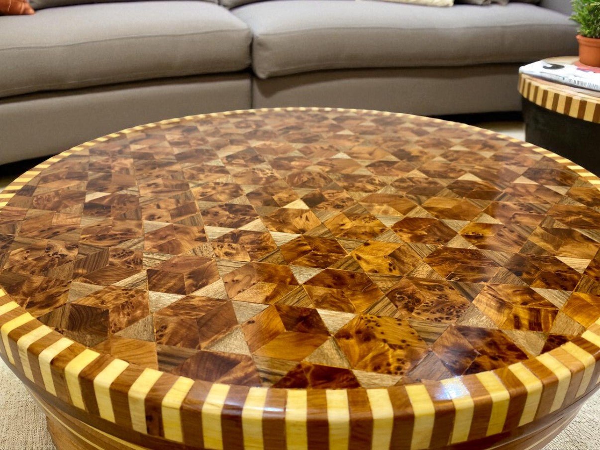 Handmade Wooden Coffee Table made from