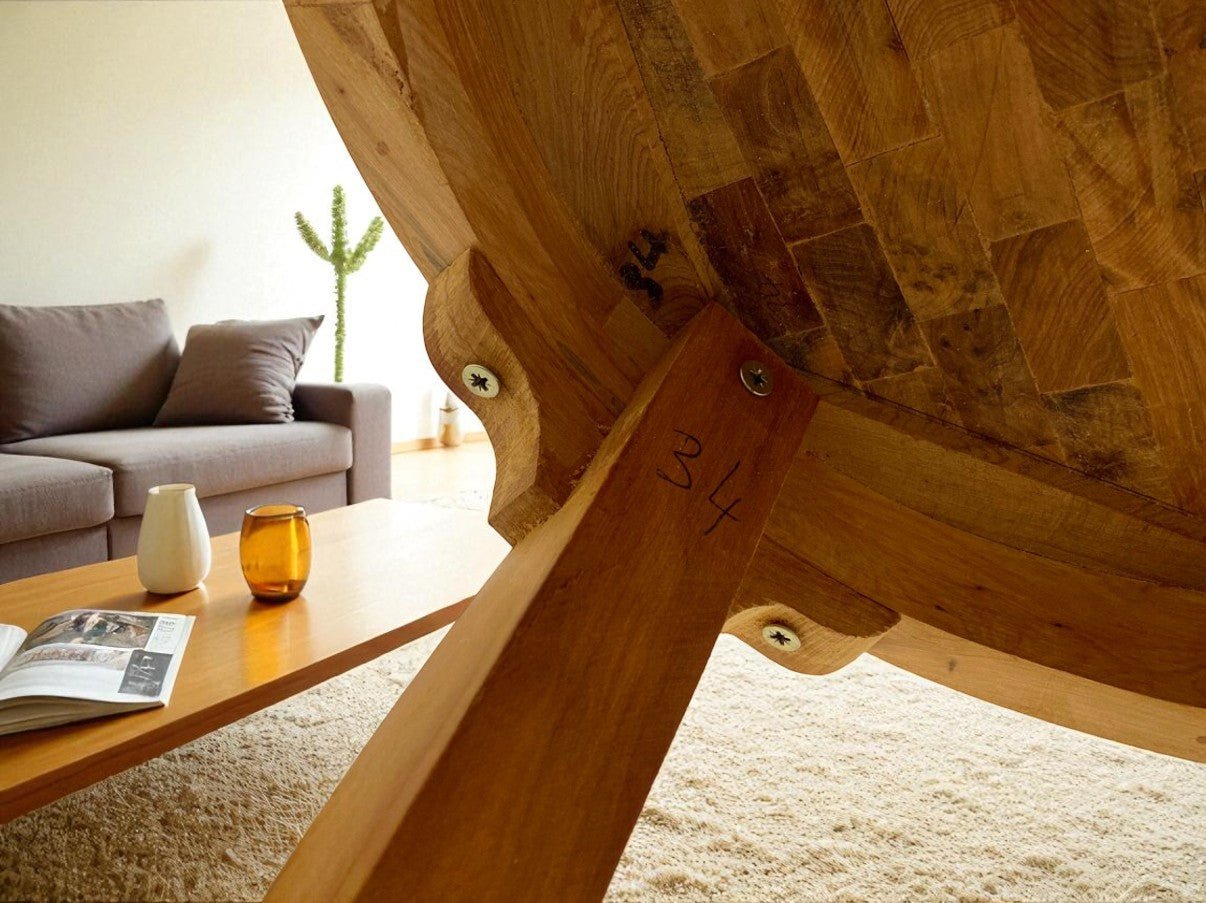 Handmade Wooden Coffee Table made from