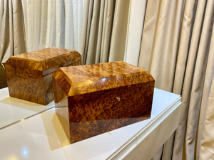Big Moroccan jewellery Box burl thuya Box - AtlasMuse