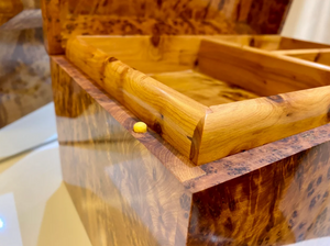 Big Moroccan jewellery Box burl thuya Box - AtlasMuse