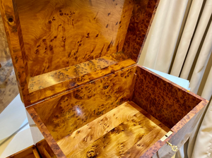 Big Moroccan jewellery Box burl thuya Box - AtlasMuse