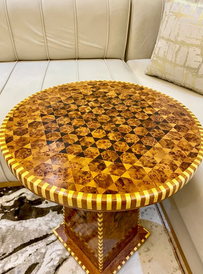 Thuya Wood Round Table