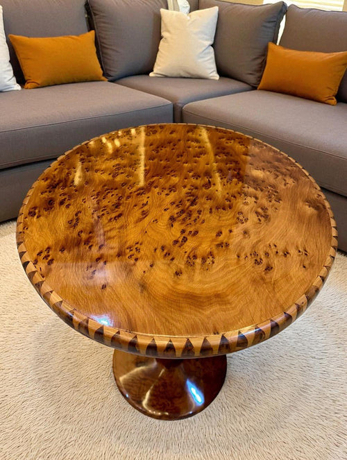Round Coffee Table made from