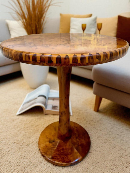 Round Coffee Table made from