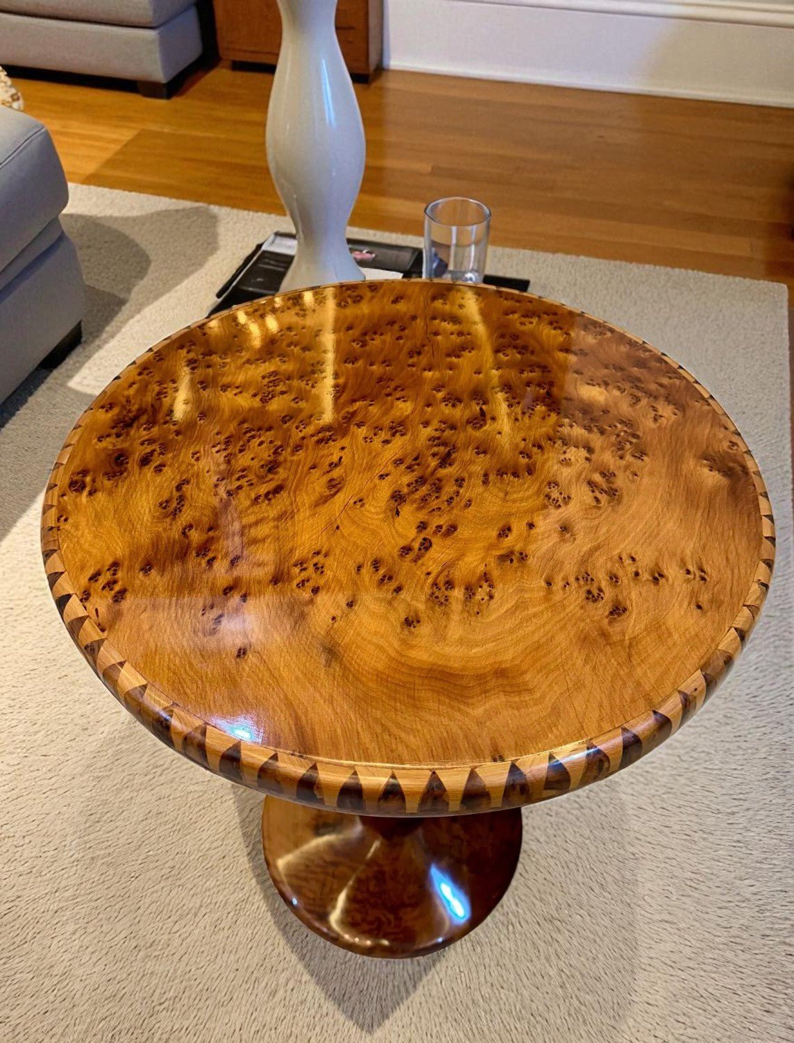 Round Coffee Table made from