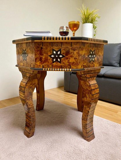 Wood Coffee Table Decor made from