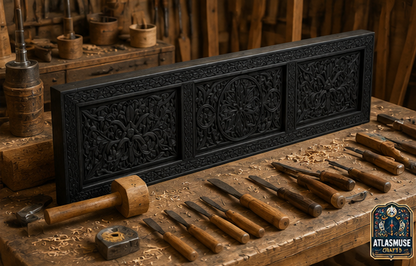 Black Wood Bed Frame