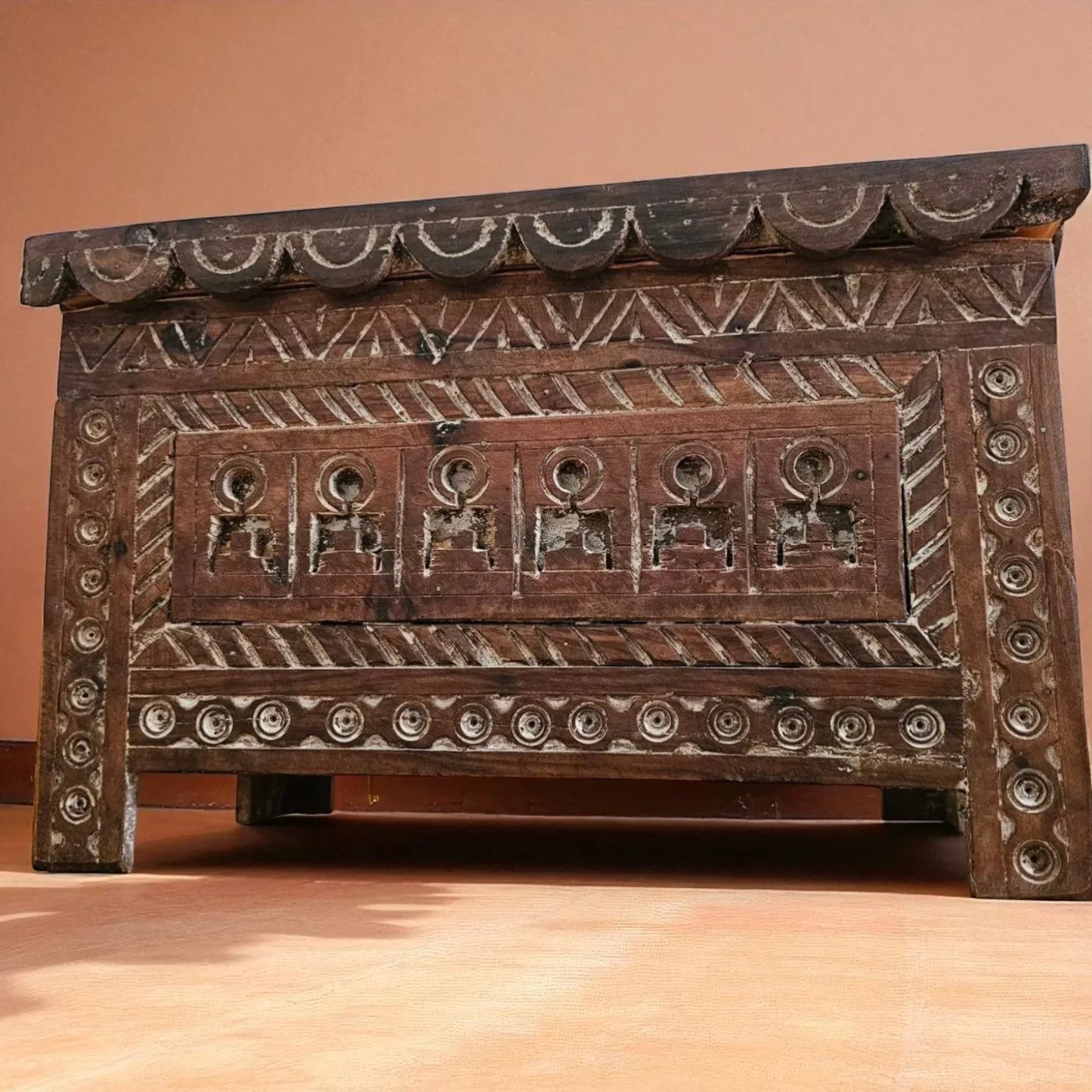 Moroccan Wooden Cabinet