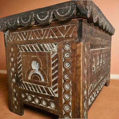 Moroccan Wooden Cabinet