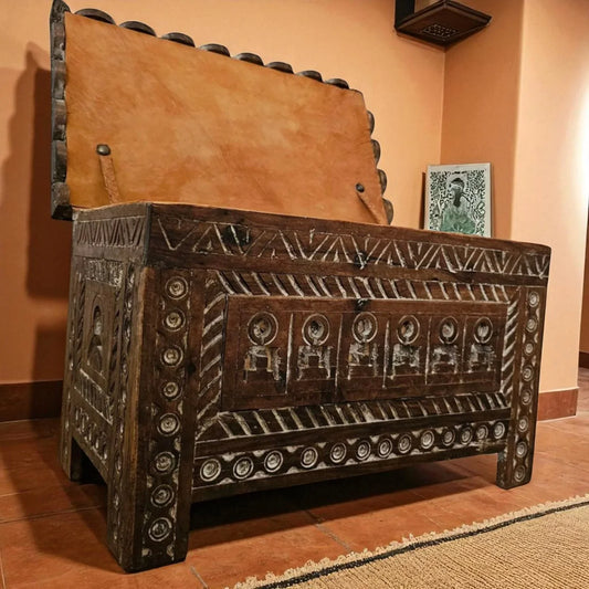 Moroccan Wooden Cabinet
