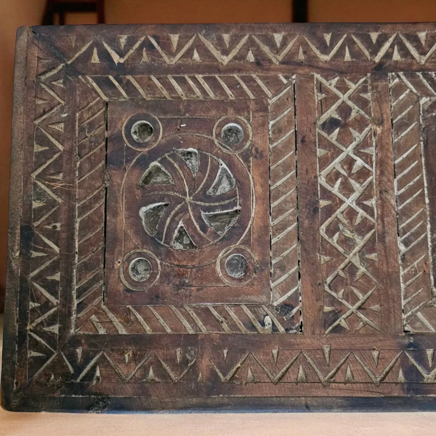 Moroccan Wooden Cabinet