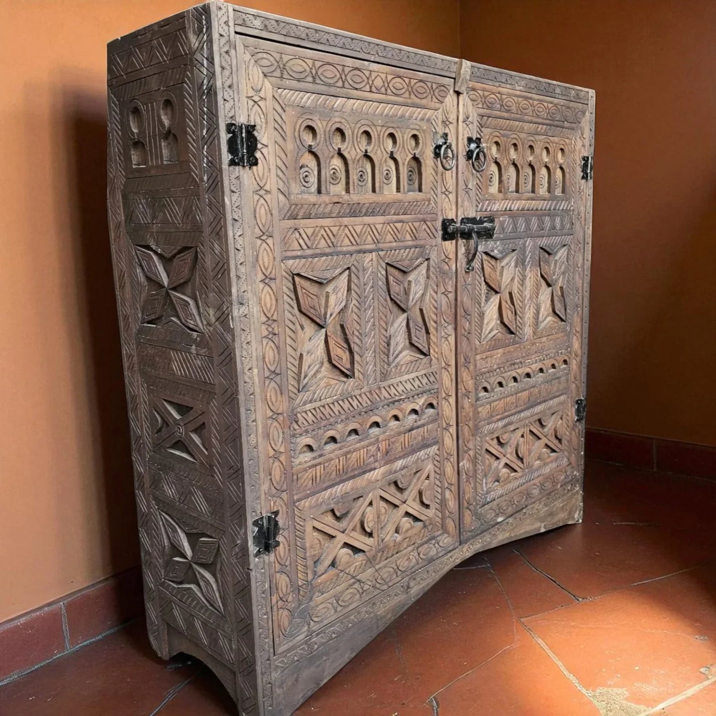 Handcrafted Wooden Cabinet