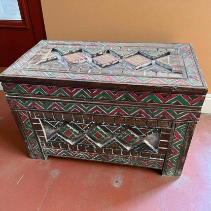 Custom Moroccan Wood Cabinet