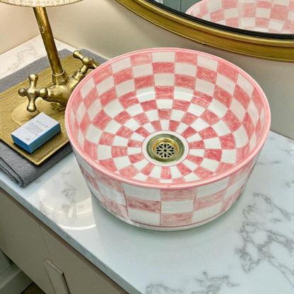 Ceramic Vessel Sink made from 12″ × 9″ × 6″