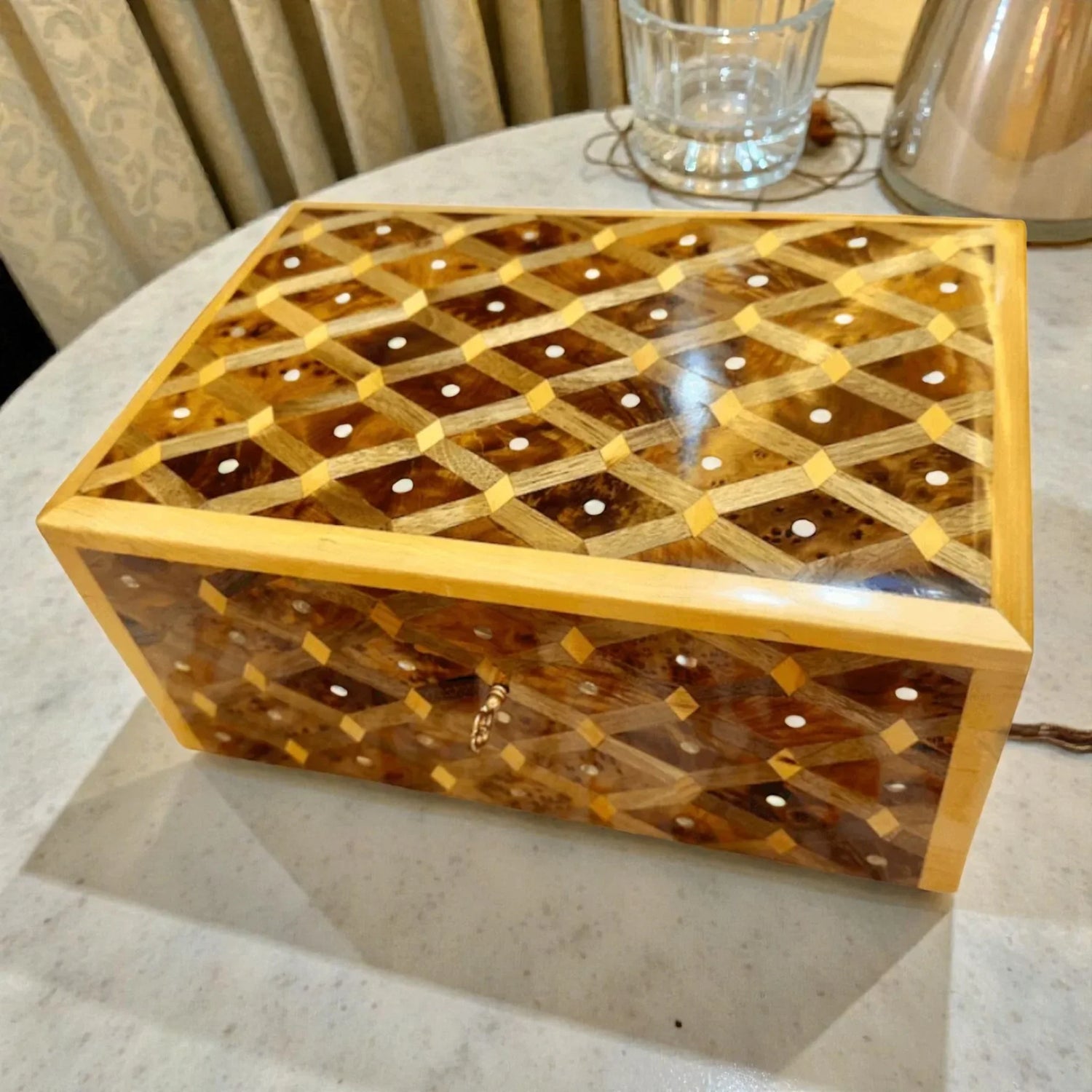Jewelry Wood Box Organizer made from