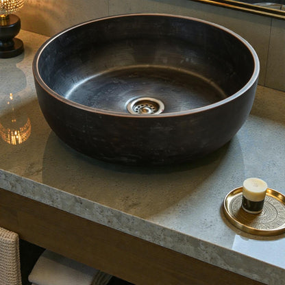 Copper Sink Basin made from 10 inches